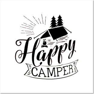 Happy Camper Posters and Art